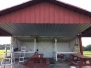 2018-05-23 TIN SHEETING PROJECT - Club project 'TIN SHEETING' was completed with much THANKS going out to members George, Steven, Bill, Al, Jim, Dave, & Mike for volunteering their time and effort.